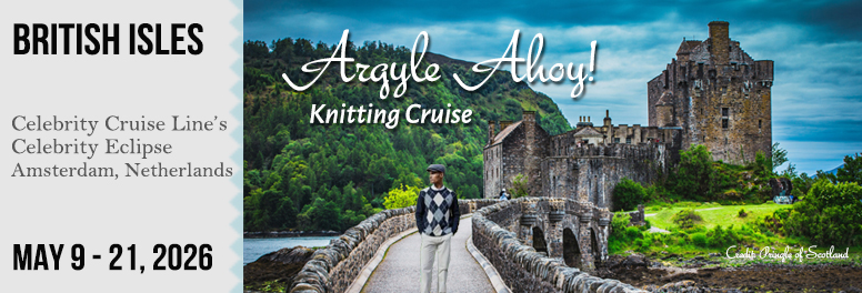 Argyle Ahoy! Knitting Cruise with Harry Wells - May 2026