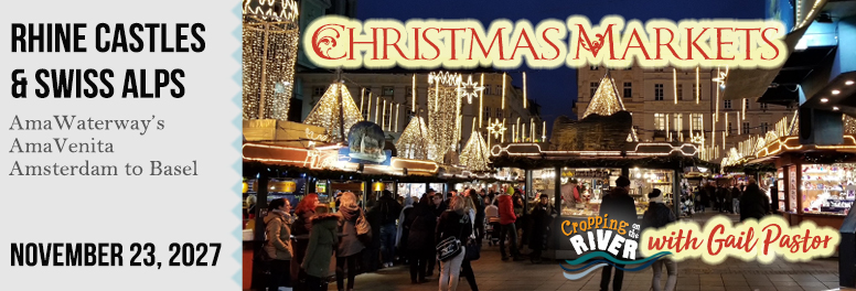 Cropping on the River - Christmas Markets - November 2027